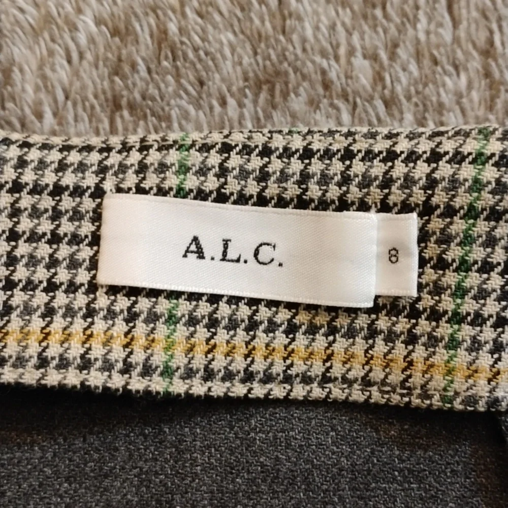 A.L.C. Reynolds Plaid Miniskirt
